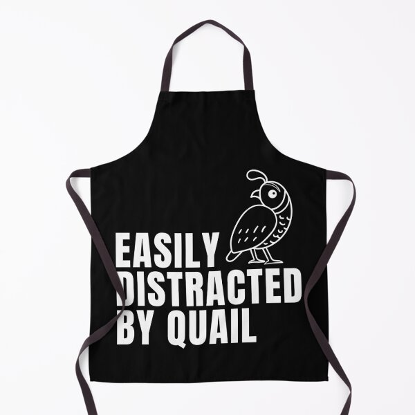 Item preview, Easily Distracted by Quail designed and sold by FarmOfCuties.