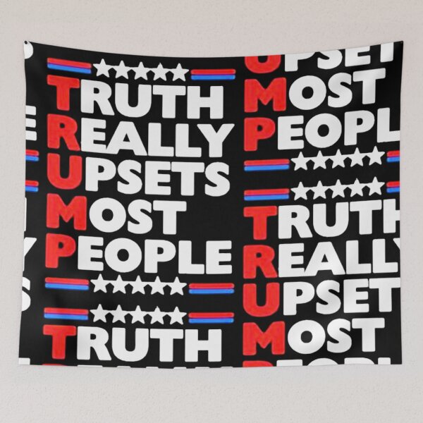Item preview, TRUMP Truth Really Upsets Most People  designed and sold by UZRWRLD .
