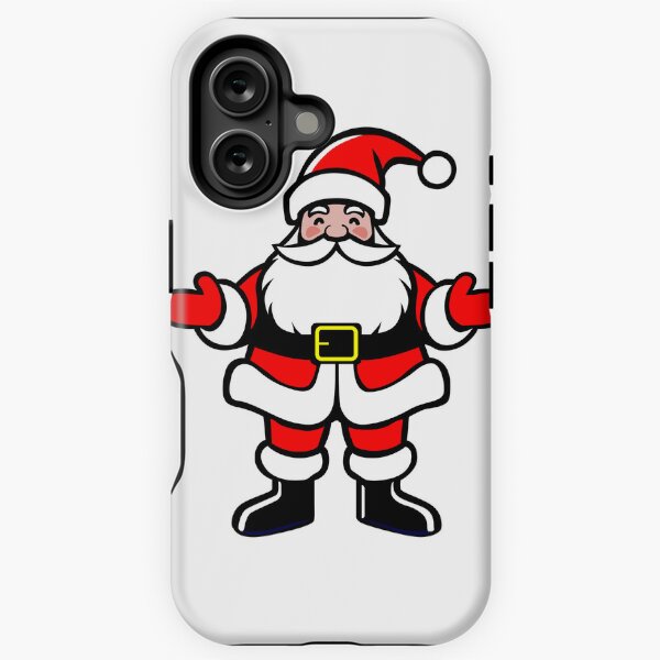 Item preview, little santa claus, santa claus figure for christmas funny cartoon. cute santa claus character figure from the front illustration graphic designed and sold by Marcin Adrian.