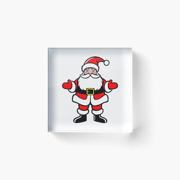 Item preview, little santa claus, santa claus figure for christmas funny cartoon. cute santa claus character figure from the front illustration graphic designed and sold by Marcin Adrian.