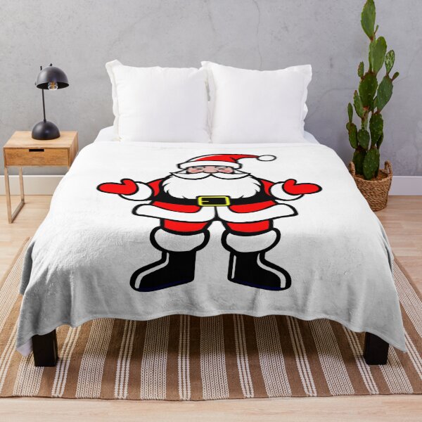 Item preview, little santa claus, santa claus figure for christmas funny cartoon. cute santa claus character figure from the front illustration graphic designed and sold by Marcin Adrian.