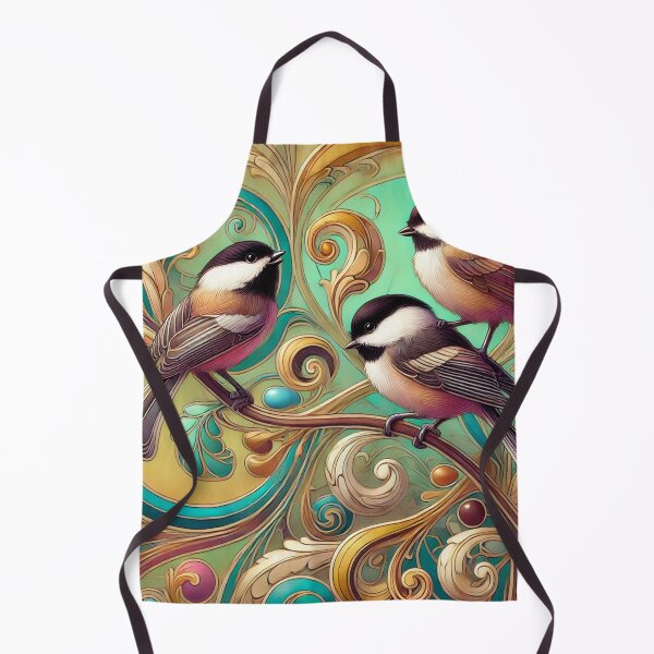 Item preview, Whimsical Chickadees designed and sold by PlasticAuto.