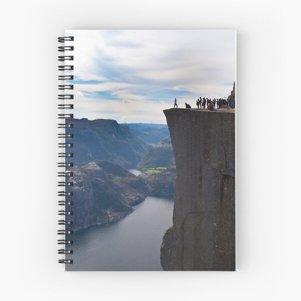 Item preview, Preikestolen - Majestic Norway -  A perfect gift for adventure lovers, nature enthusiasts, and those inspired by breathtaking views and Nordic travel. designed and sold by ZyziowskyArt.