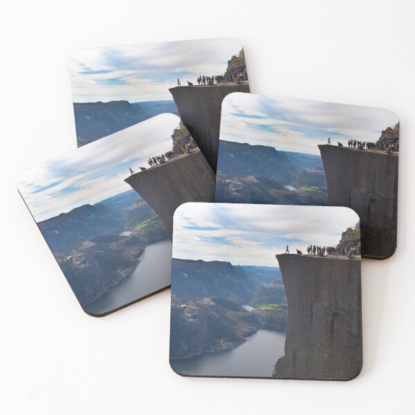 Item preview, Preikestolen - Majestic Norway -  A perfect gift for adventure lovers, nature enthusiasts, and those inspired by breathtaking views and Nordic travel. designed and sold by ZyziowskyArt.