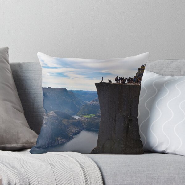 Item preview, Preikestolen - Majestic Norway -  A perfect gift for adventure lovers, nature enthusiasts, and those inspired by breathtaking views and Nordic travel. designed and sold by ZyziowskyArt.