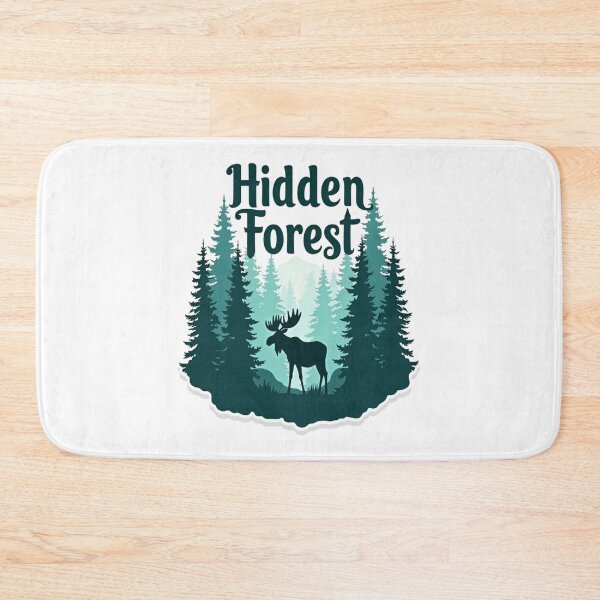 Item preview, Hidden forest - Moose Forest - Hidden Wilderness designed and sold by JansenGS.
