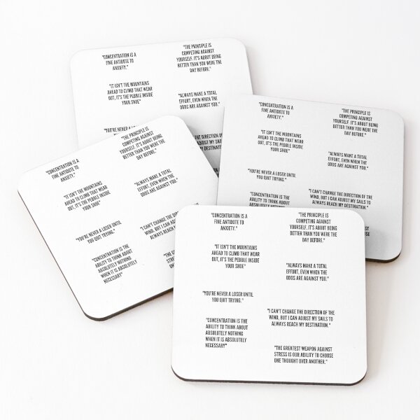 Item preview, Motivational Focus Quotes designed and sold by RareLoot19.
