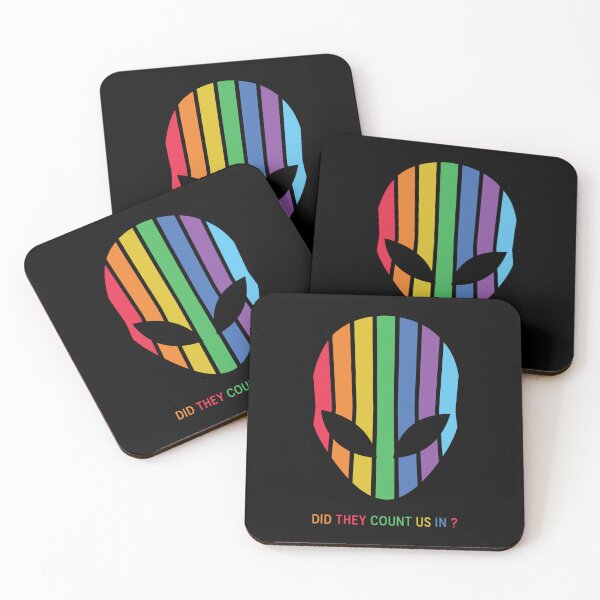 Item preview, Did They Count Us In ? Alien Pride Design designed and sold by ARTIZIT.