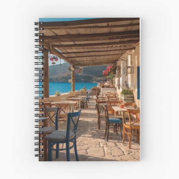 Item preview, Serene Seaside Café designed and sold by BlareBlare.