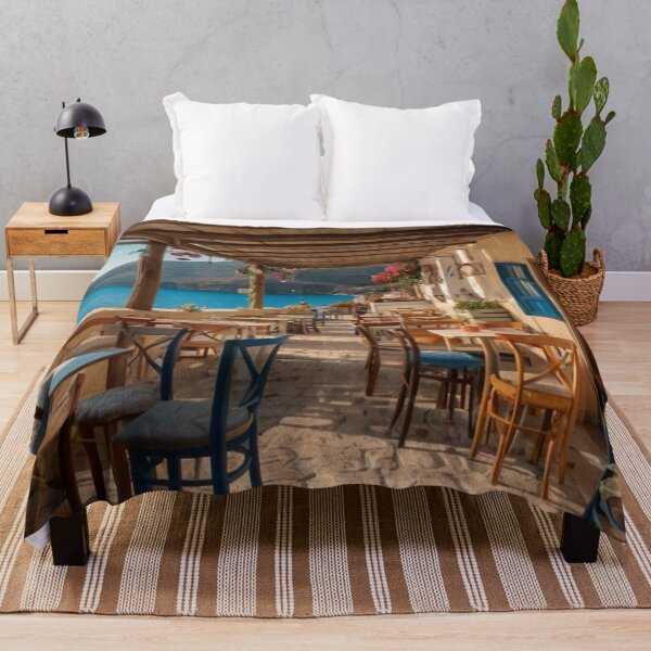 Item preview, Serene Seaside Café designed and sold by BlareBlare.