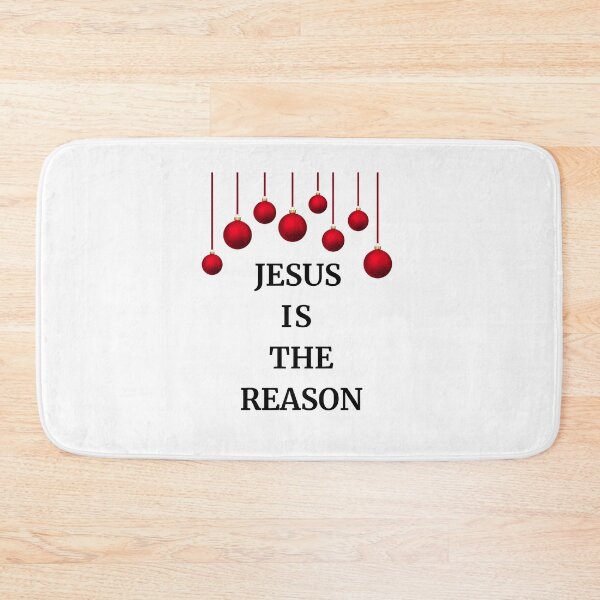 Item preview, "Jesus is the Reason" Jingle Bells Christmas designed and sold by ComeToKnowMary.