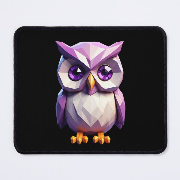 Item preview, Geometric Owl in Pastel Purples designed and sold by KiEgon.