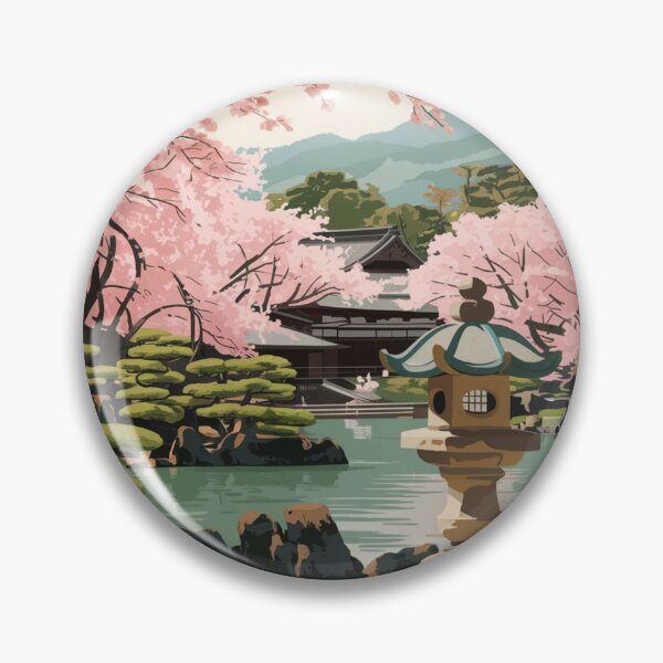 Item preview, Kanazawa Vintage Travel Poster designed and sold by TravelerRat.