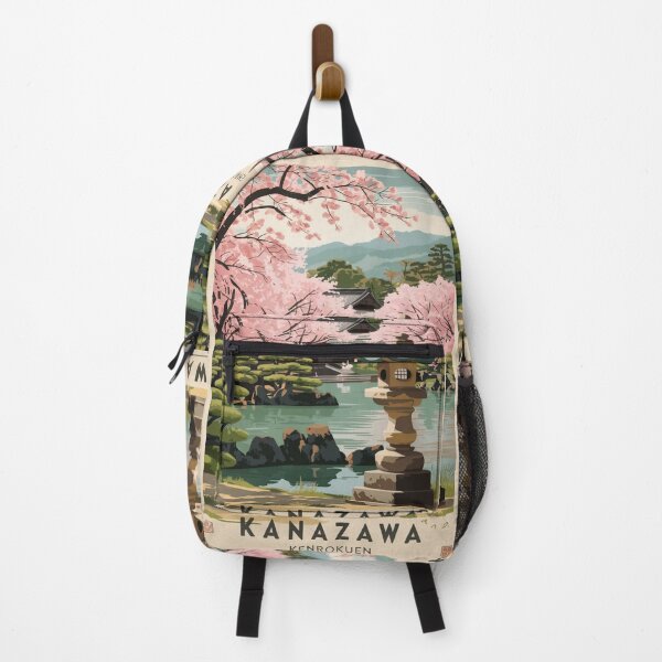 Item preview, Kanazawa Vintage Travel Poster designed and sold by TravelerRat.