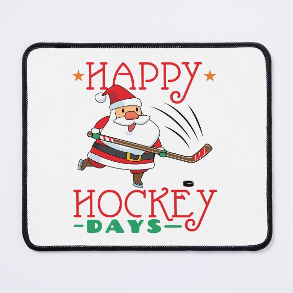 Item preview, Happy Hockey Days Christmas Santa Player designed and sold by jaygo.