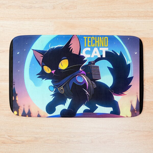 Item preview, Cat 9 - Techno Cat designed and sold by thejungleheroes.