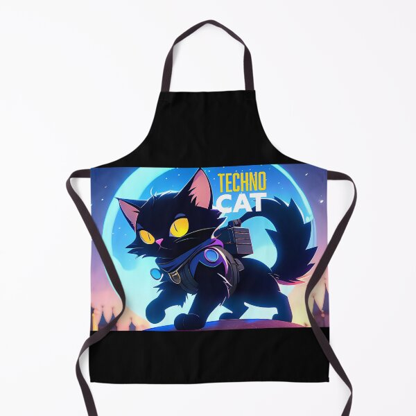 Item preview, Cat 9 - Techno Cat designed and sold by thejungleheroes.