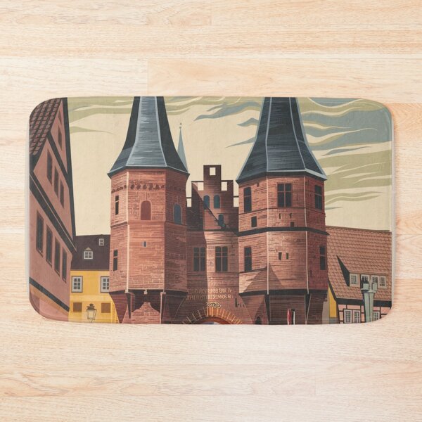 Item preview, Lubeck Vintage Travel Poster designed and sold by TravelerRat.