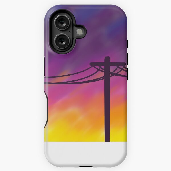 Vista previa del artículo con la obra «Polaroid Sunset», diseñado y vendido por HuntersIvy.