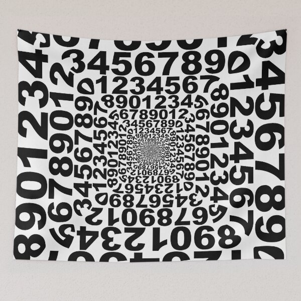 Item preview, Abstract Numeric Spiral designed and sold by mozizy.
