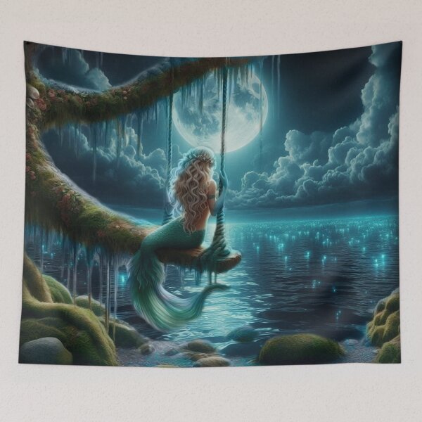 Item preview, MERMAID FROM THE DEEP designed and sold by johnnyssandart.