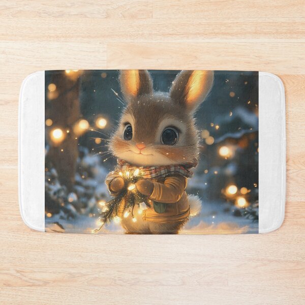 Item preview, Winter Lights Bunny designed and sold by keomany.
