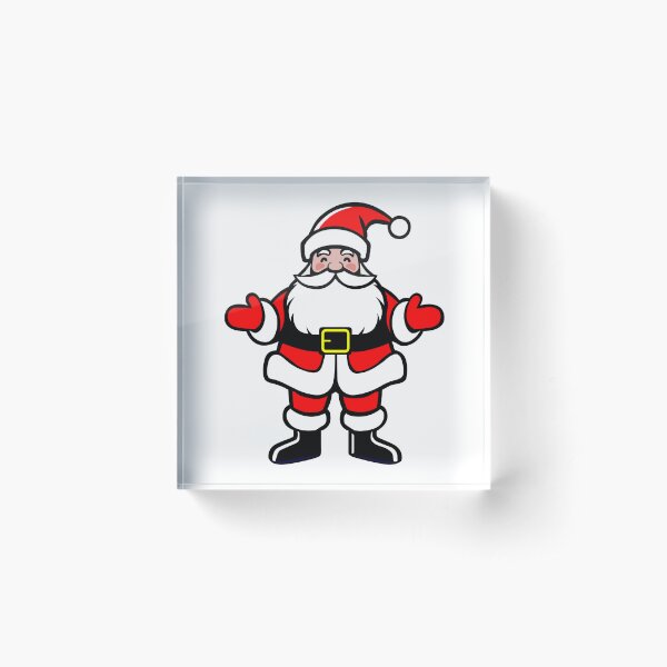 Item preview, little santa claus, santa claus figure for christmas funny cartoon. cute santa claus character figure from the front illustration graphic designed and sold by Marcin Adrian.