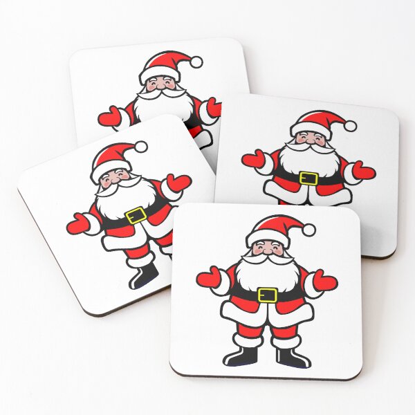 Item preview, little santa claus, santa claus figure for christmas funny cartoon. cute santa claus character figure from the front illustration graphic designed and sold by Marcin Adrian.