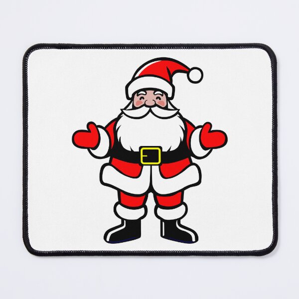 Item preview, little santa claus, santa claus figure for christmas funny cartoon. cute santa claus character figure from the front illustration graphic designed and sold by Marcin Adrian.