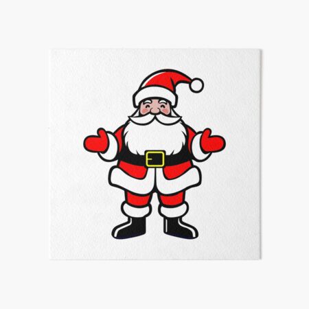 Item preview, little santa claus, santa claus figure for christmas funny cartoon. cute santa claus character figure from the front illustration graphic designed and sold by Marcin Adrian.