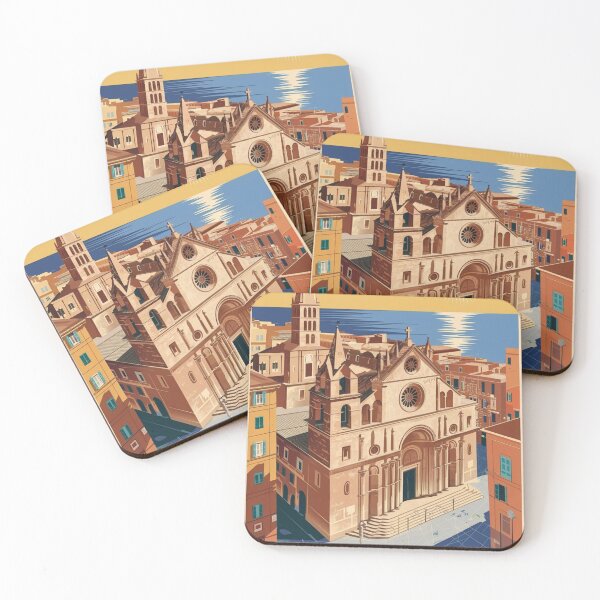 Item preview, Bari Vintage Travel Poster designed and sold by TravelerRat.