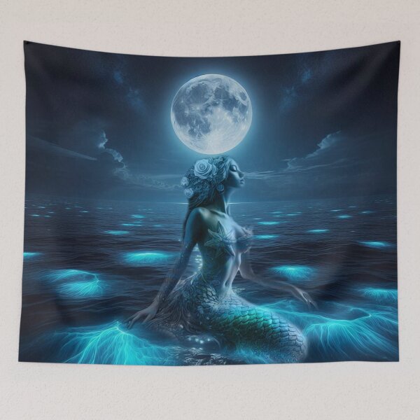 Item preview, MERMAID FROM THE DEEP designed and sold by johnnyssandart.