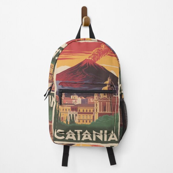 Item preview, Catania Vintage Travel Poster designed and sold by TravelerRat.