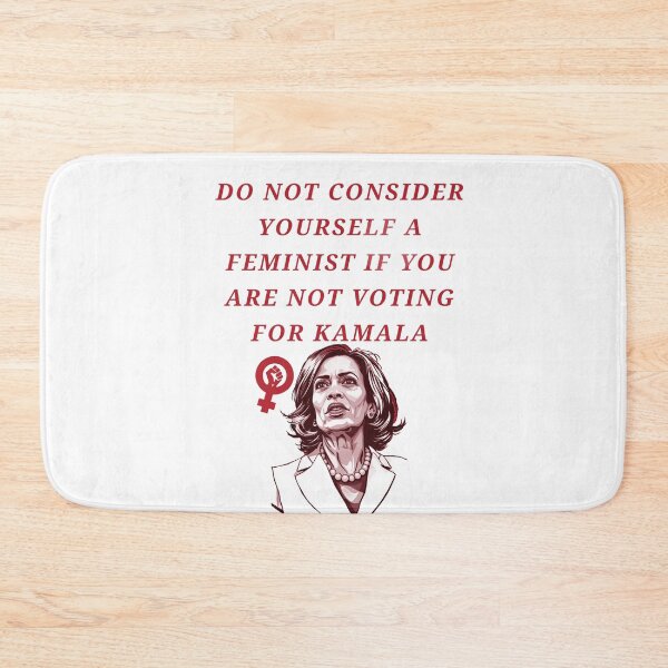 Item preview, Feminist Kamal Harris design red version  designed and sold by Ksuss.