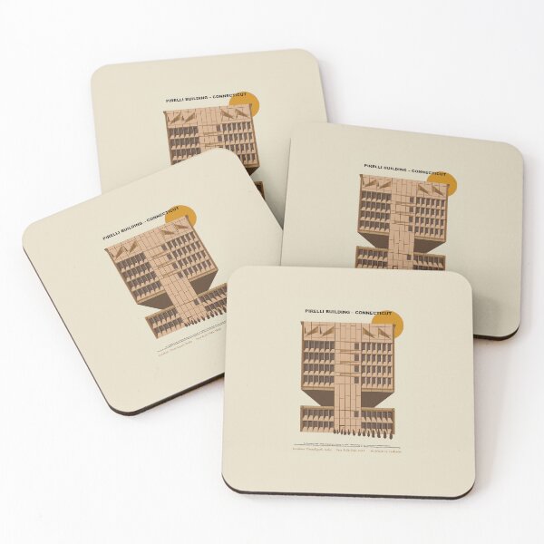 Item preview, Pirelli Building New Haven – Brutalist Icon designed and sold by Boogosh.