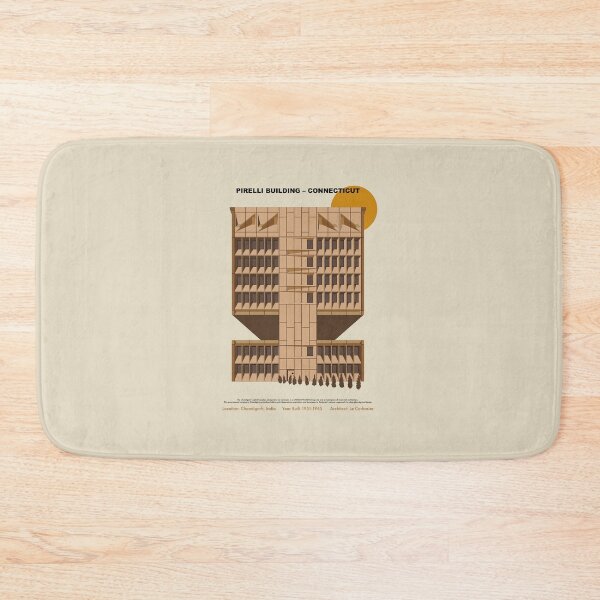 Item preview, Pirelli Building New Haven – Brutalist Icon designed and sold by Boogosh.