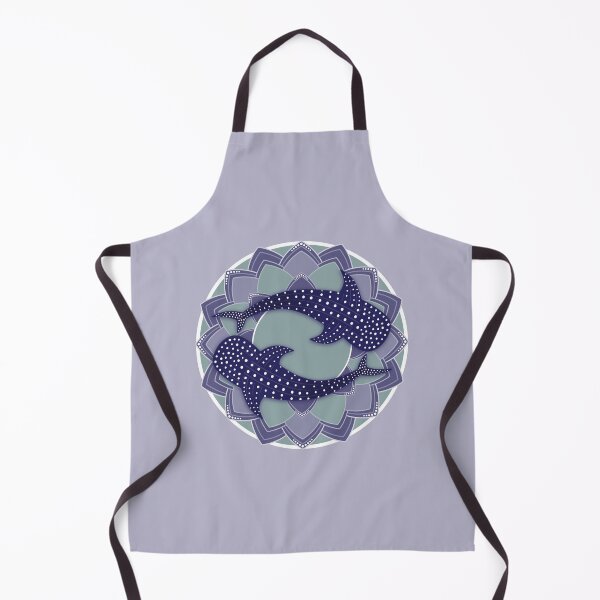 Item preview, Whale Shark Mandala Purple Mint designed and sold by Saltycurrent1.