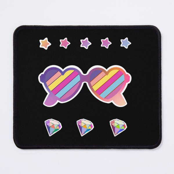 Item preview, Accessories, glasses serbech diamantiki in the color of the rainbow designed and sold by natalidesign.