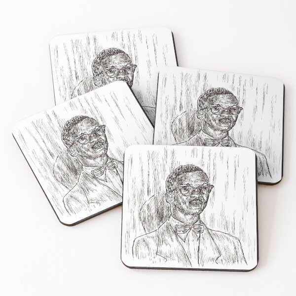 Item preview, Patrice Lumumba designed and sold by Alphaholics Non-Anonymous Art Studios.