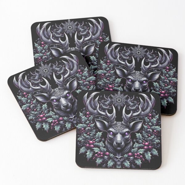 Item preview, Dark Christmas Reindeer #1 designed and sold by Paragon-Art.