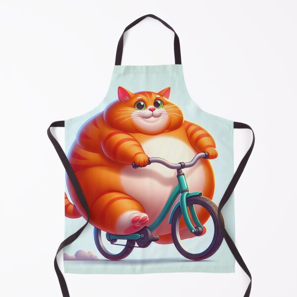 Item preview, Orange Cat On A Bike designed and sold by DSoriaDesign.