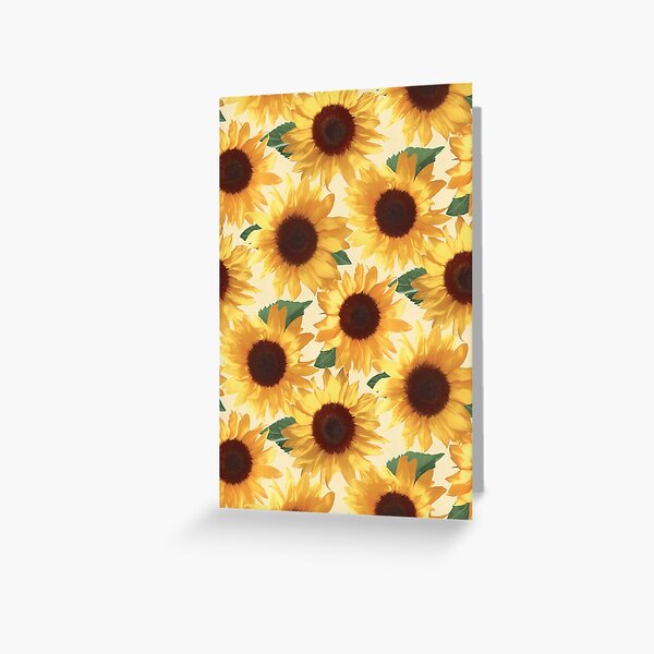 Item preview, Happy Yellow Sunflowers designed and sold by micklyn.