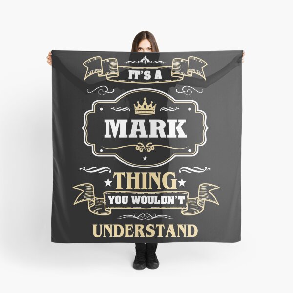 Item preview, It Is A Mark Thing You Wouldn't Understand Mark Name Shirt designed and sold by GensBarlow.