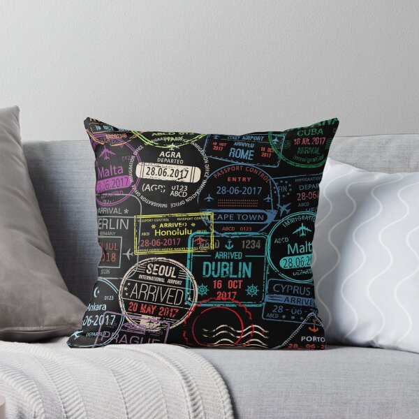 Item preview, Around the World Passport Stamps designed and sold by Malssa.