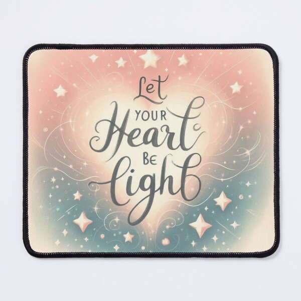 Item preview, Let Your Heart Be Light (version I) designed and sold by desAIgns by Rosa.