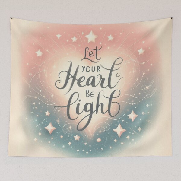 Item preview, Let Your Heart Be Light (version I) designed and sold by desAIgns by Rosa.