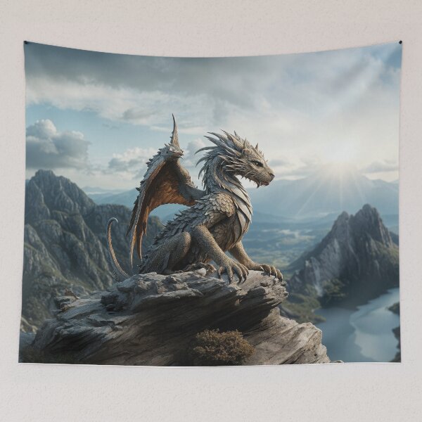 Item preview, Majestic Guardian of the Peaks designed and sold by LemurianPortals.