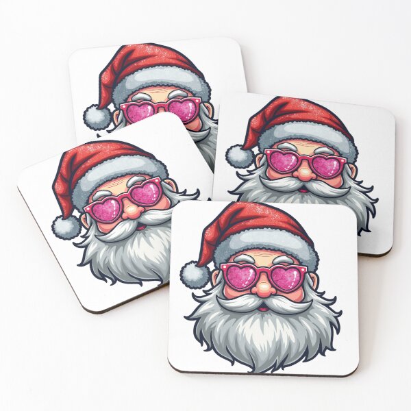Item preview, Santa Claus heart shaped sunglasses designed and sold by jkrphoto.