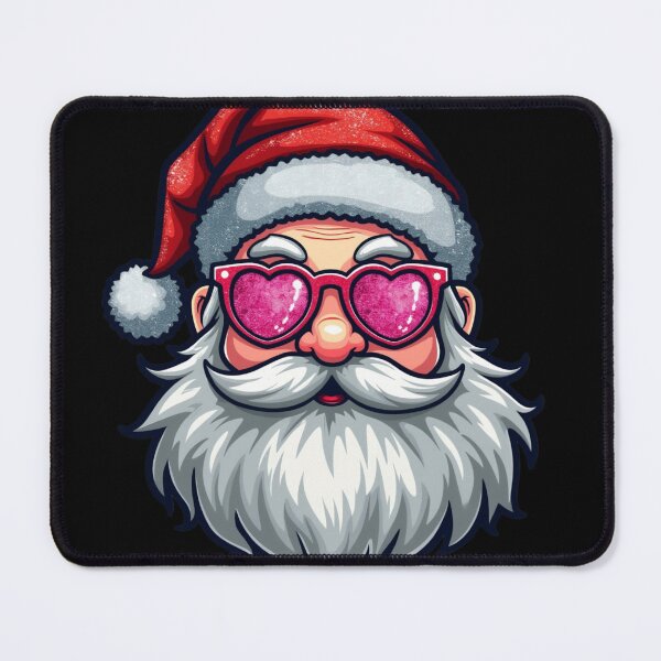 Item preview, Santa Claus heart shaped sunglasses designed and sold by jkrphoto.