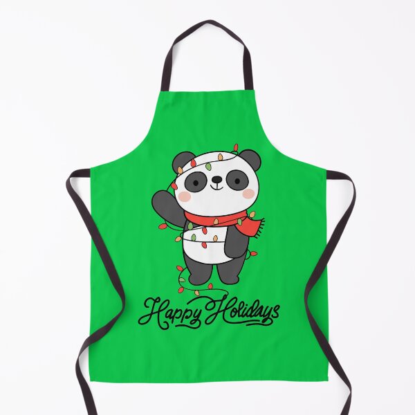 Item preview, Panda Bear Happy Holidays designed and sold by iRoyalRiches.